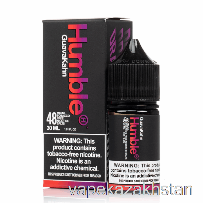 Vape Disposable Guava Kahn - Humble Salts - 30mL 48mg